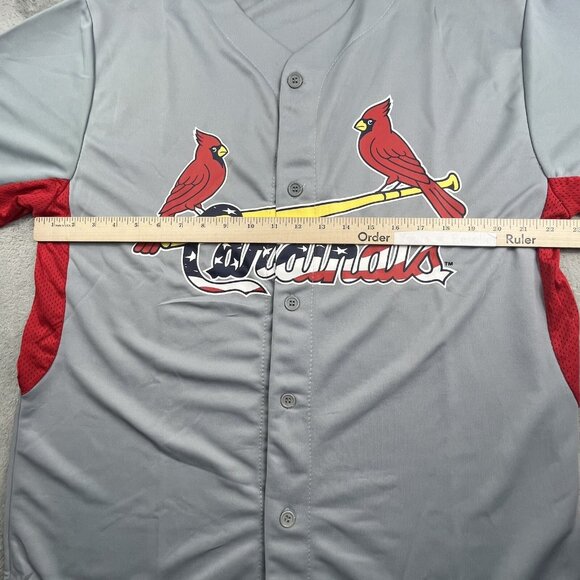St. Louis Cardinals Jersey Men's XL USA Patriotic 4th of July Memorial Day SGA - Picture 5 of 8